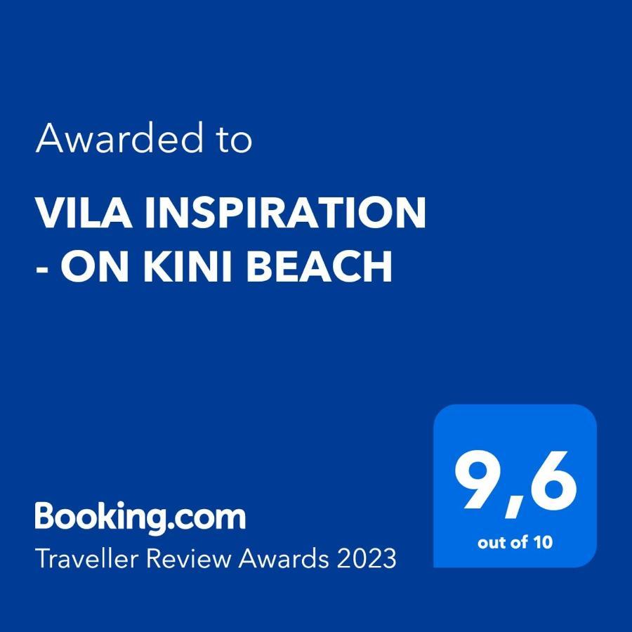 Vila Inspiration - On Kini Beach Экстерьер фото